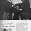 1952 - Steinway "Model S Grand" Advertisement