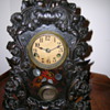 Iron Front Mantel Clock