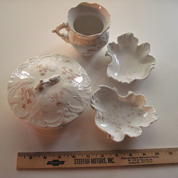 Brown Transferware of unknown origin