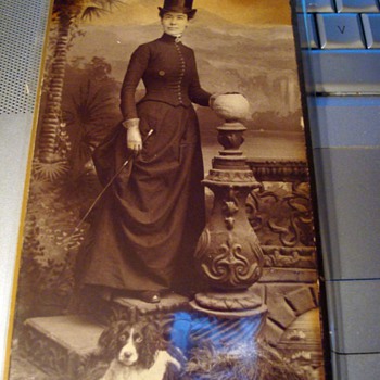 Cabinet Card - Ready for the Hunt!