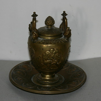 Inkwell, French, circa 1800-1850