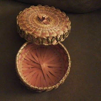 Passamaquoddy Native American Basket, 1890-1925 - Native American