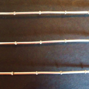 sterling 950, Buddhist spoons?  Buddha, teapot, and fish, 8 inches long