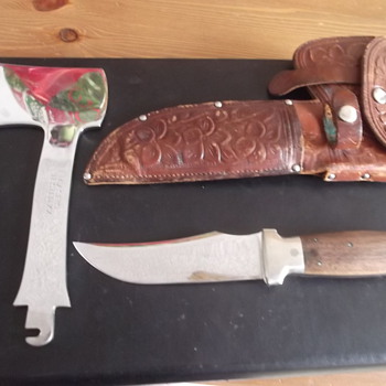 Vintage Case XX  Axe and Knife Combo - Tools and Hardware