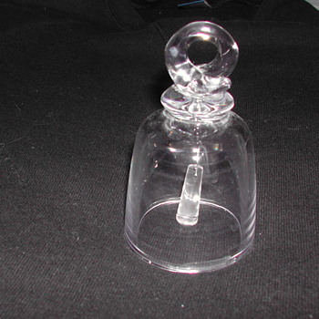 Need help identifying this Steuben bell and approximate value ... - Art Glass