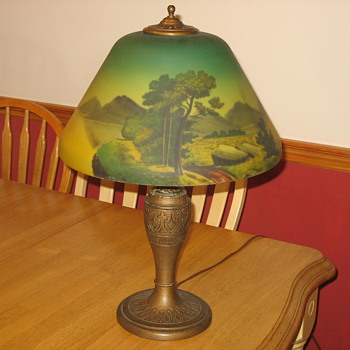 Antique lamp-unidentified