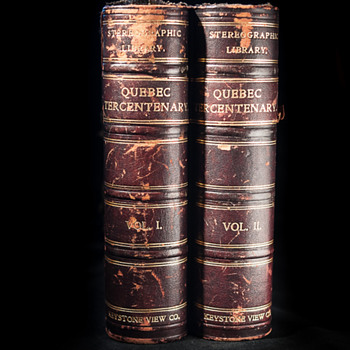 KEYSTONE STEREOGRAPHIC LIBRARY QUEBEC TERCENTENARY