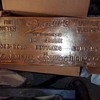 Vintage Coke Cola bottle cleaning machine sign
