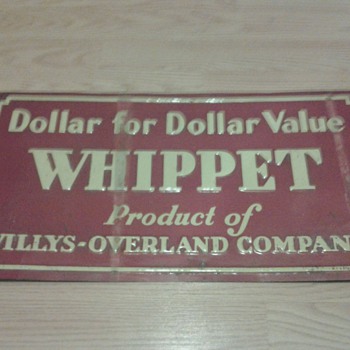 Willys-Overland Whippet Sign
