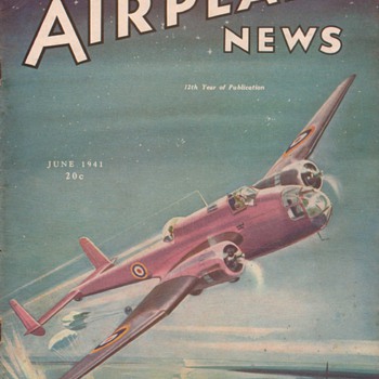 1941 - Model Airplane News magazine - June