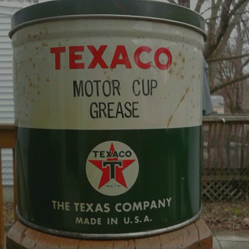 Texaco Motor Cup Grease