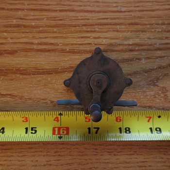 Small brass reel