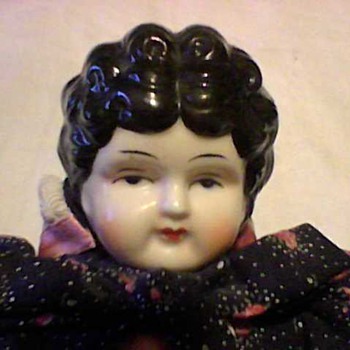 CHINA HEAD LOW BROW DOLL - Dolls