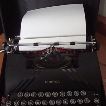 Typing Mashine Corona Silent - Office
