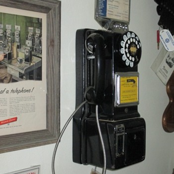 1950's Automatic Electric payphone - Coin Operated