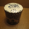 Bjorn Wiinblad Nymolle Denmark Round Box with Rare Tree Scene Motif 3-3/4 x 3.5"