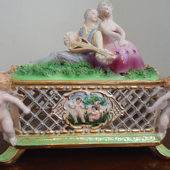 Antique Vintage Centerpiece 