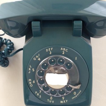 Rotary Telephone Model 500 Mediterranean Blue Western Electric - Telephones