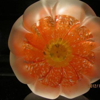 strange paperweight - Art Glass
