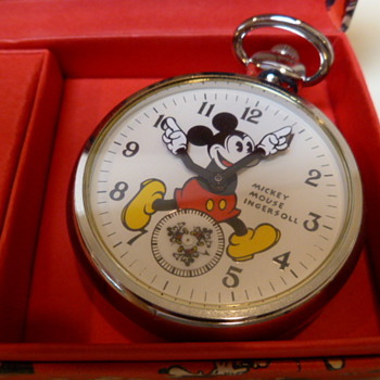 Limited Edition  Remake 1933 Mickey Mouse Pocketwatch - Pocket Watches