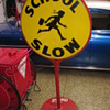 Coca Cola Lollipop Porcelain Sign