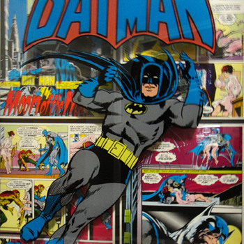 RARE BATMAN AND WONDER WOMAN 3D ART 1974 - Comic Books