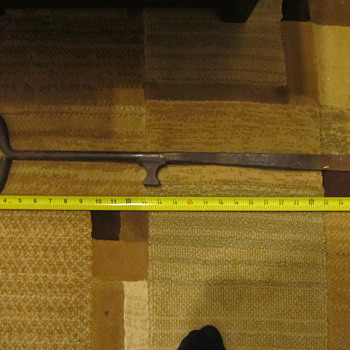 Mystery tool - Giant Key? Old Pry bar ? Trying to identify this thing! - Tools and Hardware