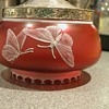 Elkington silver and webb cameo glass