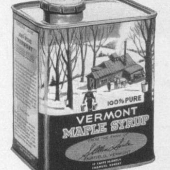 1954 - Vermont Maple Syrup Advertisement - Advertising