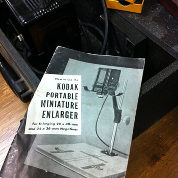 Kodak Miniature Enlarger