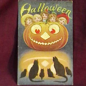 Vintage Halloween Postcards