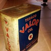 Texaco Valor oil can