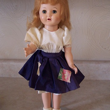 EARLY PLASTIC DOLL - Dolls