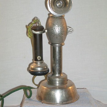 Electric Engineering Co. Ornate Candlestick - Telephones