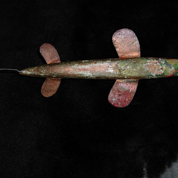  old folk art spear fishing/ice  decoy 