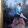 Who Painted This Woman With A Pink Umbrella?