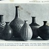 Magazine photo of beautiful McIntosh Pottery