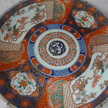 JAPANESE IMARI PLATE - Asian