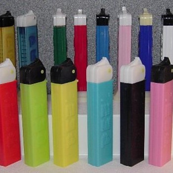 Pez Dispensers - Regulars and Resins