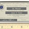Lions Club Lifer