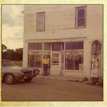 My Canada family and a ghost Town now. - Photographs