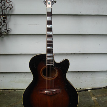 Chimes single cutaway acoustic guitar