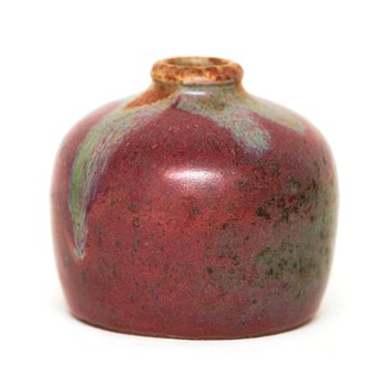 Japonist Stoneware Vase, Hans A. Hjorth (Denmark), 1905-1910 - Art Pottery