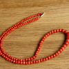 Red coral necklace