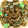 LIZARD AND BIRDS  BRACELET