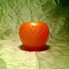 Orange vase