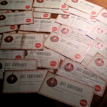 Coca-Cola Hi-Fi Club Gift Certificates