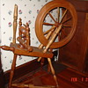 A True Antique...Standard Flax Spinning Wheel...1700's to 1800's