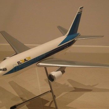 EL AL 767-200 model 1:100 scale - Advertising
