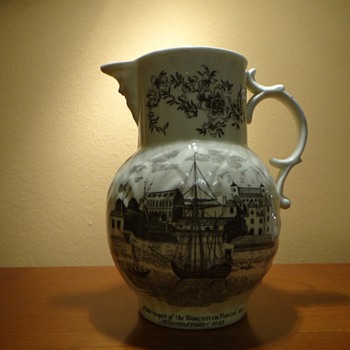 BICENTENARY ROYAL WORCESTER 1751-1951 ENGLAND PITCHER /REPOST - China and Dinnerware